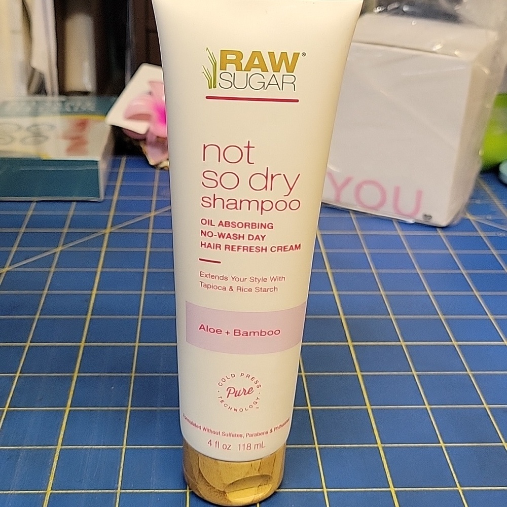 Raw Sugar Not So Dry Shampoo - White 118 ml Tube
